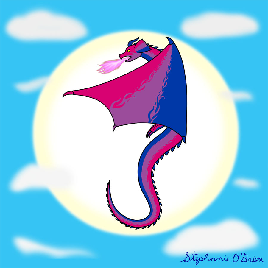 Fly With Pride, Dragon Series - Bisexual