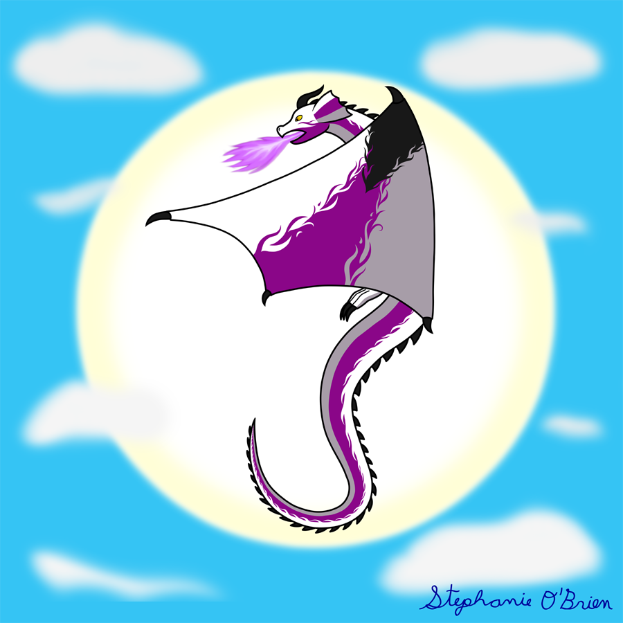 Fly With Pride, Dragon Series - Demisexual