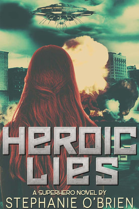The cover art of Heroic Lies