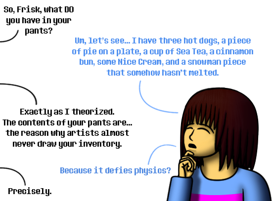What's Really In Frisk's Pants? Pie