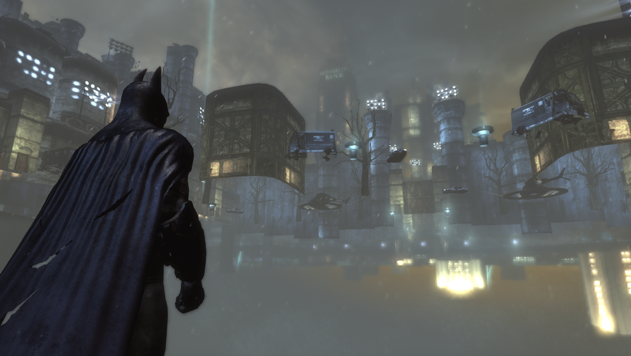 Arkham City Batman clip through ground