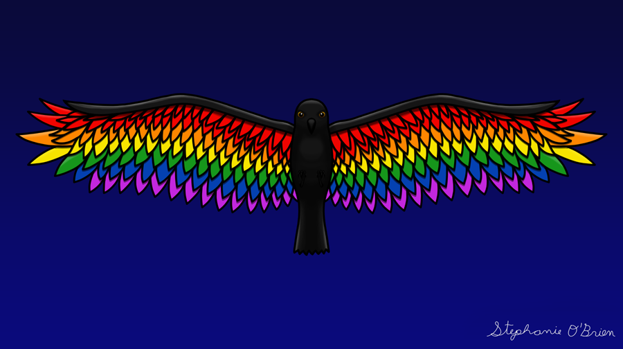 Fly With Pride, Raven Series - LGBTQ